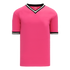 Athletic Knit V-Neck Baseball Jersey with Knitted Trim (BA1333)